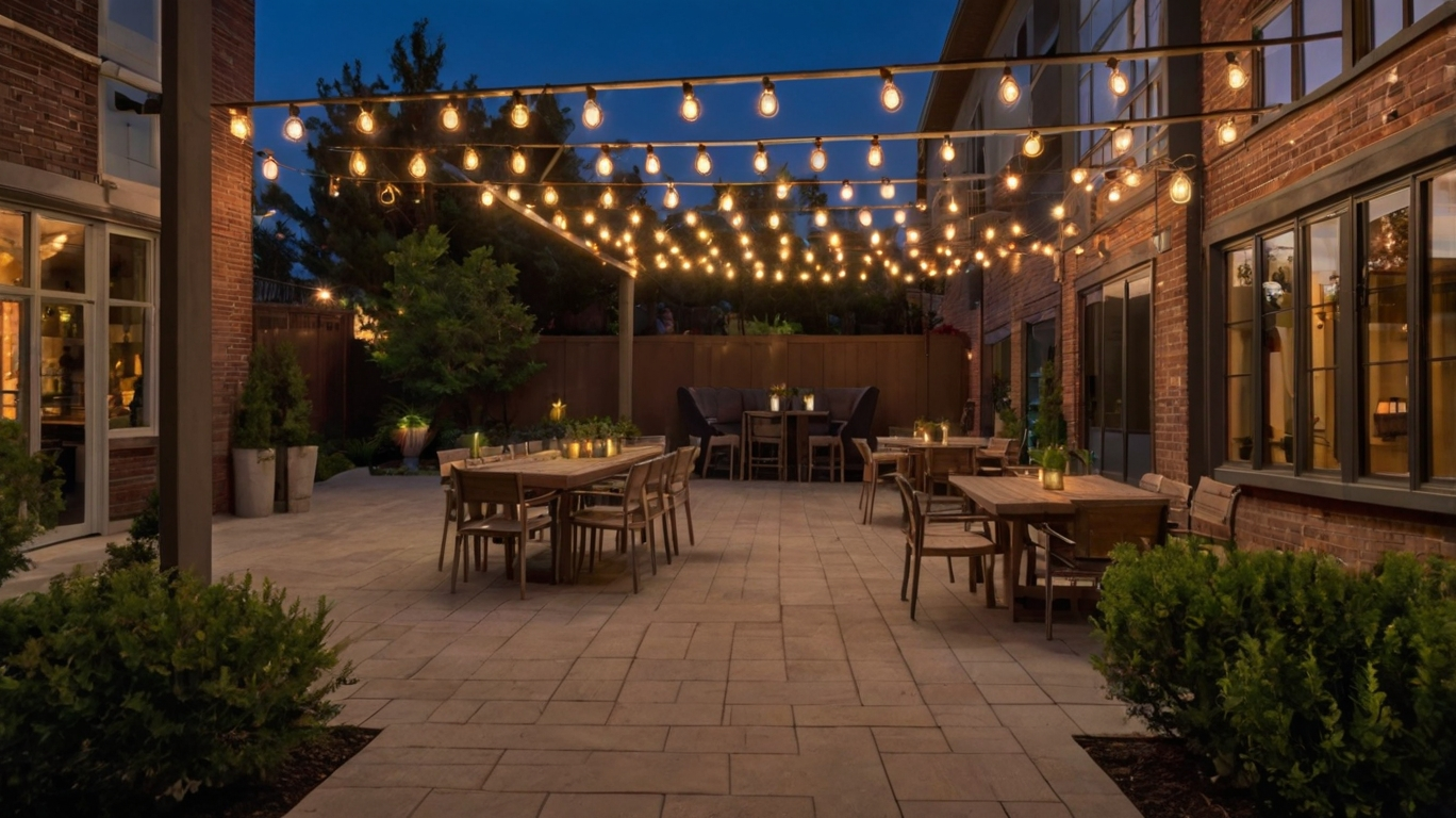 Leonardo_Kino_XL_A_commercial_patio_space_with_overhead_string_0